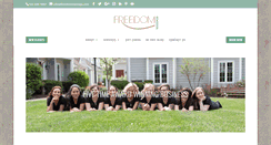 Desktop Screenshot of freedommassage.com